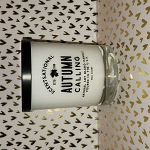 Brand new Scentsational Autumn Calling  soy blend candle